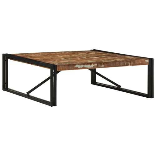 Stolić za kavu višebojna 100x100x35cm masivnog obnovljenog drva - 100 x 100 x 35 cm 1 masivno obnovljeno drvo Cijena