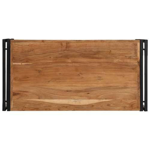 Stolić za kavu 100x50x35 cm od masivnog bagremovog drva - 100 x 50 x 35 cm 1 Masivno bagremovo drvo Cijena