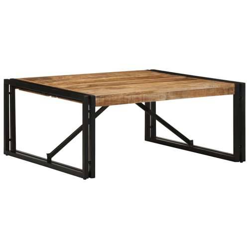 Stolić za kavu 80x80x35 cm od masivnog grubog drva manga - 80 x 80 x 35 cm 1 Grubo masivno drvo manga Cijena