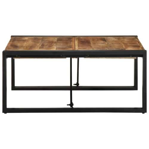 Stolić za kavu 80x80x35 cm od masivnog grubog drva manga - 80 x 80 x 35 cm 1 Grubo masivno drvo manga Cijena