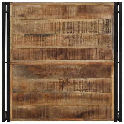 Stolić za kavu 80x80x35 cm od masivnog grubog drva manga - 80 x 80 x 35 cm 1 Grubo masivno drvo manga Cijena