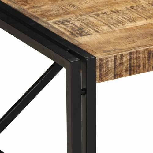 Stolić za kavu 80x80x35 cm od masivnog grubog drva manga - 80 x 80 x 35 cm 1 Grubo masivno drvo manga Cijena