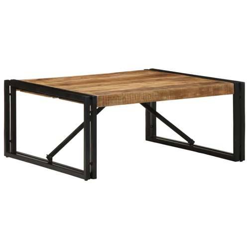 Stolić za kavu 80x80x35 cm od masivnog grubog drva manga - 80 x 80 x 35 cm 1 Grubo masivno drvo manga Cijena