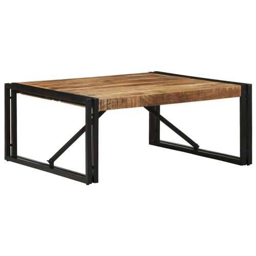 Stolić za kavu 80x80x35 cm od masivnog grubog drva manga - 80 x 80 x 35 cm 1 Grubo masivno drvo manga Cijena