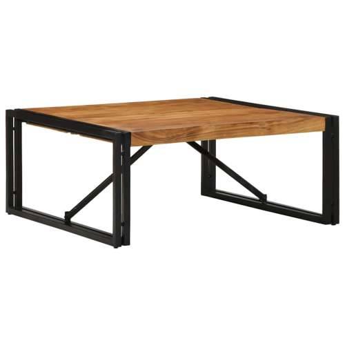 Stolić za kavu 80x80x35 cm od masivnog bagremovog drva - 80 x 80 x 35 cm 1 Masivno bagremovo drvo Cijena