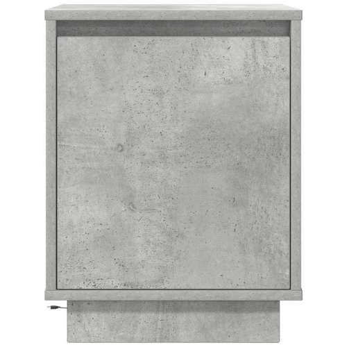 Noćni ormarići s LED svjetlima 2 kom boja betona 38x34x50 cm - Beton siva 2 Cijena