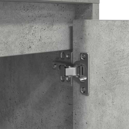 Noćni ormarići s LED svjetlima 2 kom boja betona 38x34x50 cm - Beton siva 2 Cijena