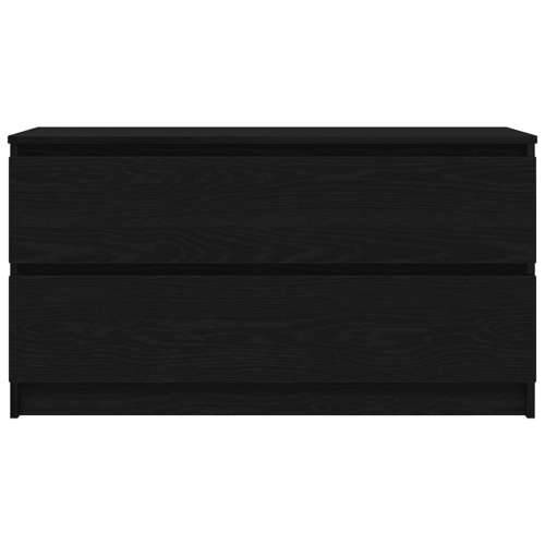 TV ormarić crni 100x35x54 cm od konstruiranog drva - Crna 1 100 cm Cijena