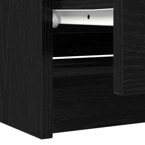 TV ormarić crni 100x35x54 cm od konstruiranog drva - Crna 1 100 cm Cijena