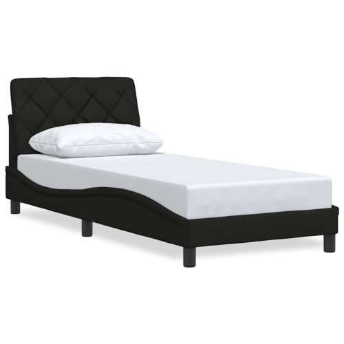 Okvir za krevet bez madraca crni 80x200cm od tkanine - Crna 80 x 200 cm Cijena