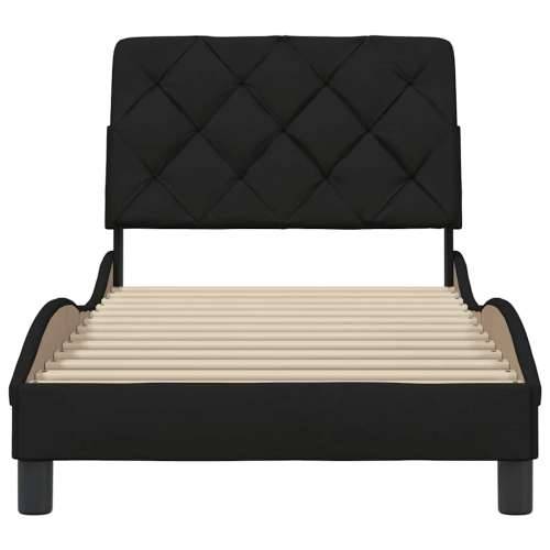 Okvir za krevet bez madraca crni 80x200cm od tkanine - Crna 80 x 200 cm Cijena