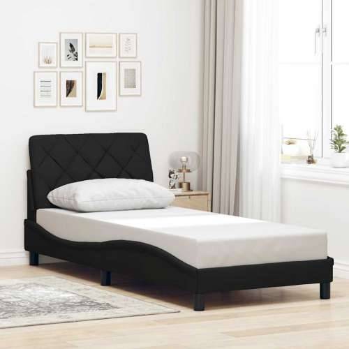 Okvir za krevet bez madraca crni 90x190cm od tkanine - Crna 90 x 190 cm Cijena