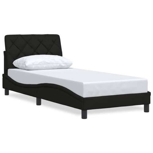 Okvir za krevet bez madraca crni 90x190cm od tkanine - Crna 90 x 190 cm Cijena