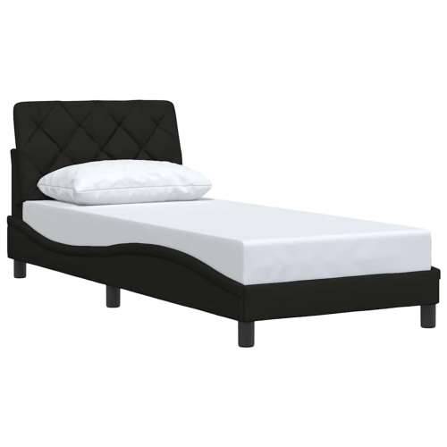 Okvir za krevet bez madraca crni 90x190cm od tkanine - Crna 90 x 190 cm Cijena