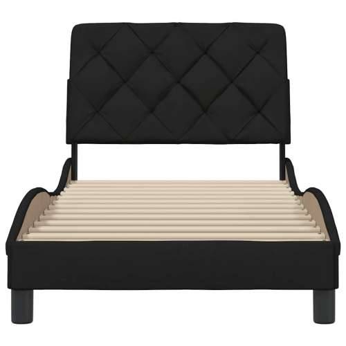 Okvir za krevet bez madraca crni 90x190cm od tkanine - Crna 90 x 190 cm Cijena