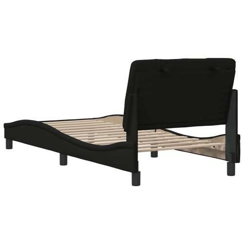 Okvir za krevet bez madraca crni 90x190cm od tkanine - Crna 90 x 190 cm Cijena