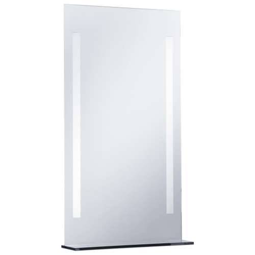 Kupaonsko LED zidno ogledalo s policom 60 x 100 cm Cijena