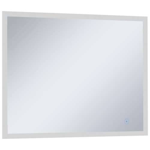 Kupaonsko LED zidno ogledalo sa senzorom na dodir 80 x 60 cm Cijena