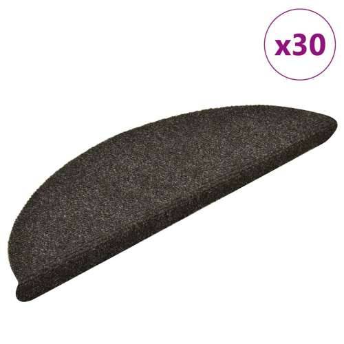 Ljepljivi tepisi za stepenice 30 kom antracit 56x17x3 cm - Antracit 56 x 17 x 3 cm 30 Cijena