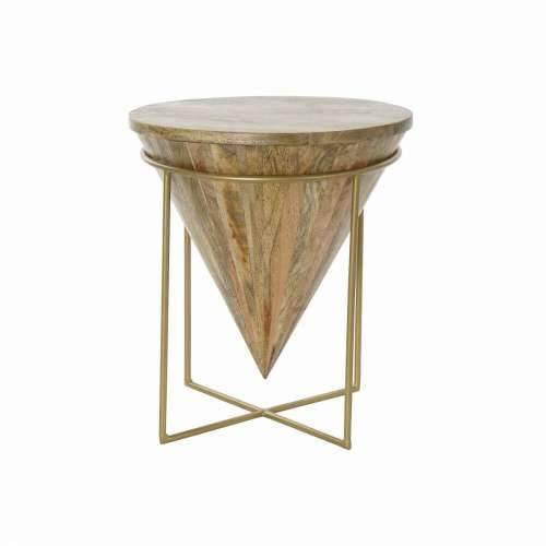 Pomoćni stolić DKD Home Decor Metal Drvo Manga (40 x 40 x 45 cm) Cijena
