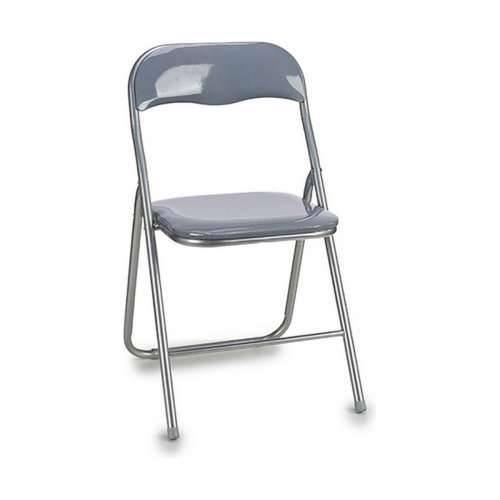 Sklopivu Stolicu Siva PVC Metal Cijena