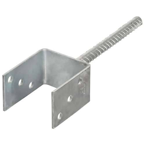 Sidra za ogradu 6 kom srebrna 8 x 6 x 30 cm pocinčani čelik - 8 x 6 x 30 cm 6 Cijena