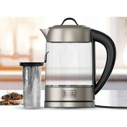 Kuhalo Black & Decker BXKE2205E Crna Providan Srebrna Plastika 2200 W 1,7 L Cijena