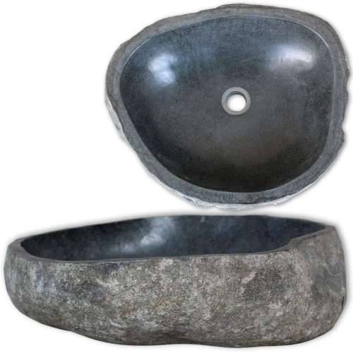 Umivaonik od riječnog kamena ovalni 38 - 45 cm  Cijena