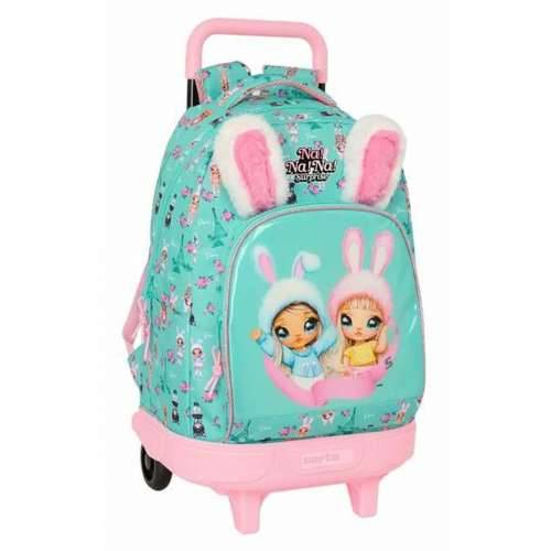 Školski Ruksak Na!Na!Na! Surprise Bunny Roza Turkizno 33 x 45 x 22 cm Cijena