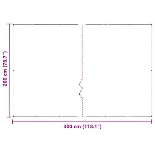Pokrivač za biljke s ušicama 2x3 m PVC - 2 x 3 m 1 Cijena