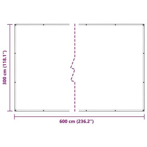 Pokrivač za biljke s ušicama 3x6 m PVC - 3 x 6 m 1 Cijena