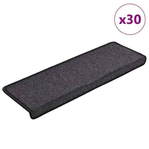Prostirke za stepenice 30 kom 65x21x4 cm antracit - Antracit 65 x 21 x 4 cm 30 Cijena