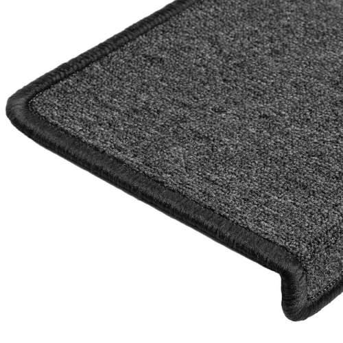 Prostirke za stepenice 30 kom 65x21x4 cm antracit - Antracit 65 x 21 x 4 cm 30 Cijena