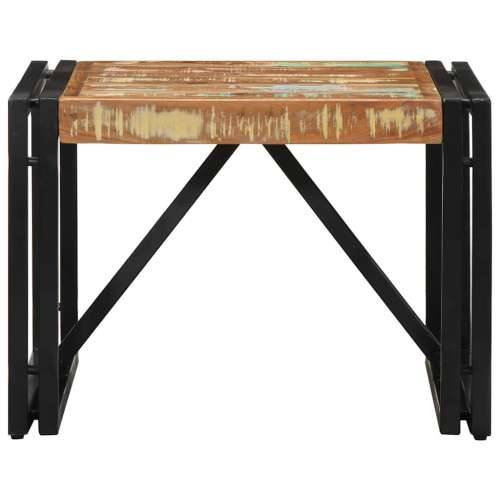 Stolić za kavu višebojna 50x50x35 cm masivnog obnovljenog drva - 50 x 50 x 35 cm 1 masivno obnovljeno drvo Cijena