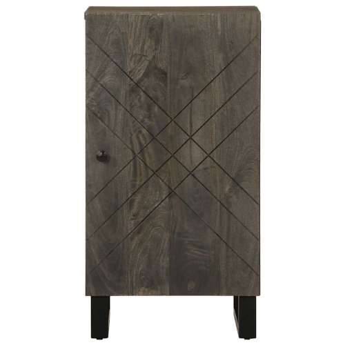 Komoda crna 40x33x75 cm Puno drvo Mango Cijena