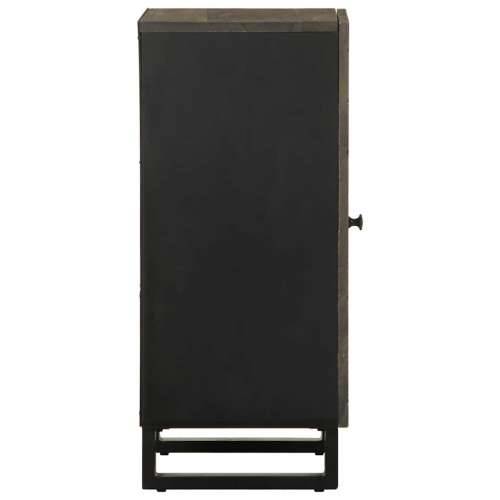 Komoda crna 40x33x75 cm Puno drvo Mango Cijena