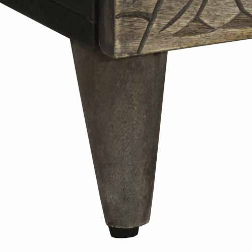 Komoda svijetlo siva 60x33,5x75 cm Puno drvo Mango Cijena