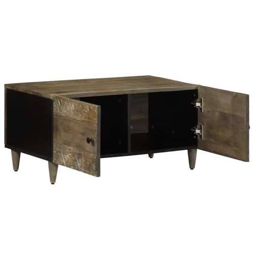 Stol za kavu svijetlo sivi 80x50x40 cm Puno drvo Mango Cijena
