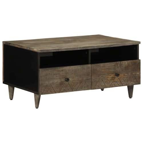 Stol za kavu svijetlo sivi 80x54x40 cm Puno drvo Mango Cijena