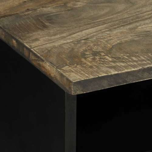 Stol za kavu svijetlo sivi 80x54x40 cm Puno drvo Mango Cijena