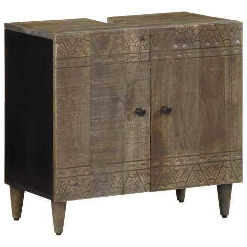 Kupaonski ormarić za Lavabo - Umivaonik 62x33x58 cm masivno drvo manga Cijena
