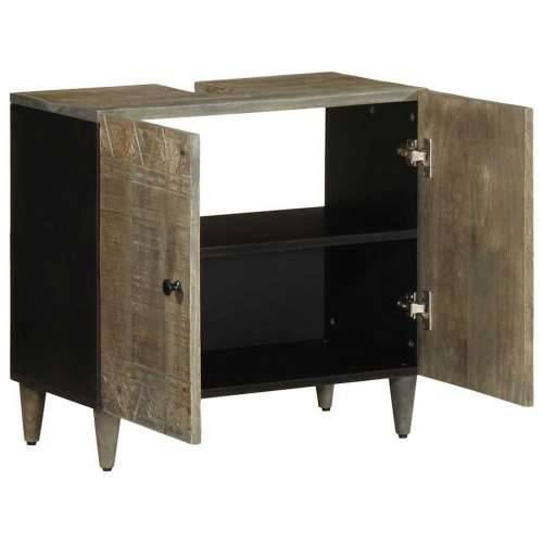 Kupaonski ormarić za Lavabo - Umivaonik 62x33x58 cm masivno drvo manga Cijena