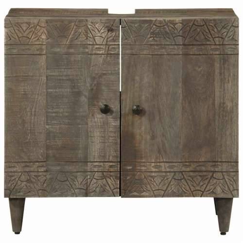 Kupaonski ormarić za Lavabo - Umivaonik 62x33x58 cm masivno drvo manga Cijena