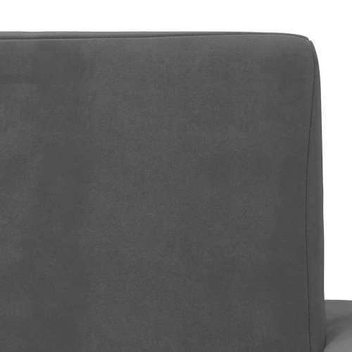 Dječji kauč na razvlačenje antracit mekani plišani - Antracit Sofa Cijena