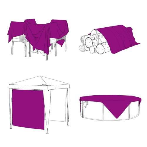 Pokrivač za biljke s ušicama 1x4 m PVC - 1 x 4 m 1 Cijena