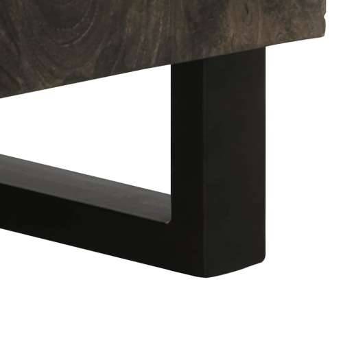 Komoda crna 90x33x75 cm Puno drvo Mango Cijena