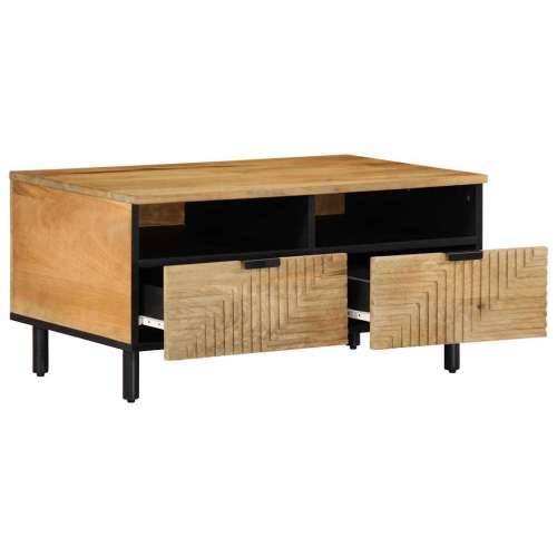 Stol za kavu smeđi 80x54x40 cm Puno drvo Mango - Smeđa 1 drvo manga Cijena