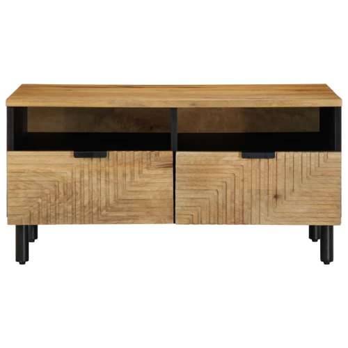 Stol za kavu smeđi 80x54x40 cm Puno drvo Mango - Smeđa 1 drvo manga Cijena