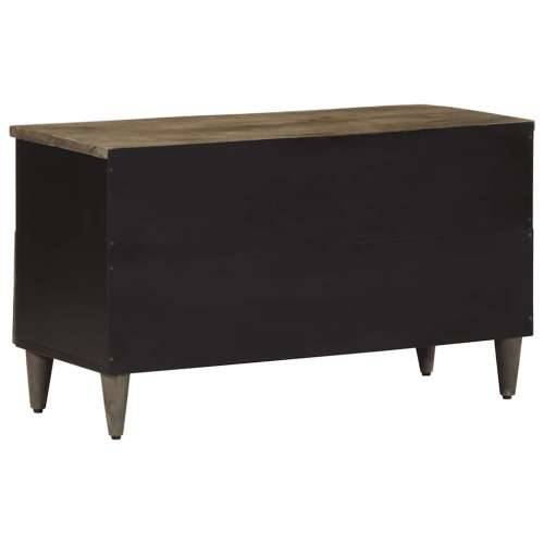 TV ormarić crni 80x33x46 cm od masivnog drva manga Cijena