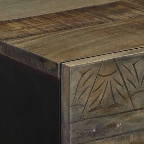 Visoka komoda 40x33x110 cm od masivnog drva manga Cijena